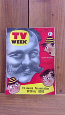 Vintage TV Week Magazine 1961 Sydney  March 30 Jimmy Edwards