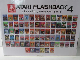 Atari Flashback 4 Game Console Includes 76 Games Retro 1980s Gaming Complete