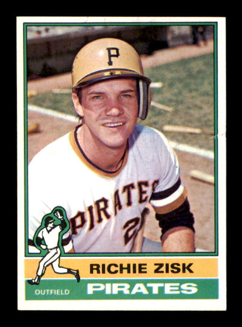 1976 Topps #12 Richie Zisk EX-EXMT+ Pirates SET BREAK 551355