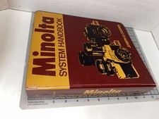 Hardcover 1973 Minolta System Handbook by Joseph D. Cooper. 