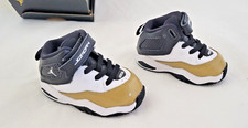 New Nike Jordan B Loyal Baby Toddler Shoes Size 5C Black Gold CU4924-100 w/Box