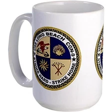 11oz mug Father Dad USS Long Beach CGN 9
