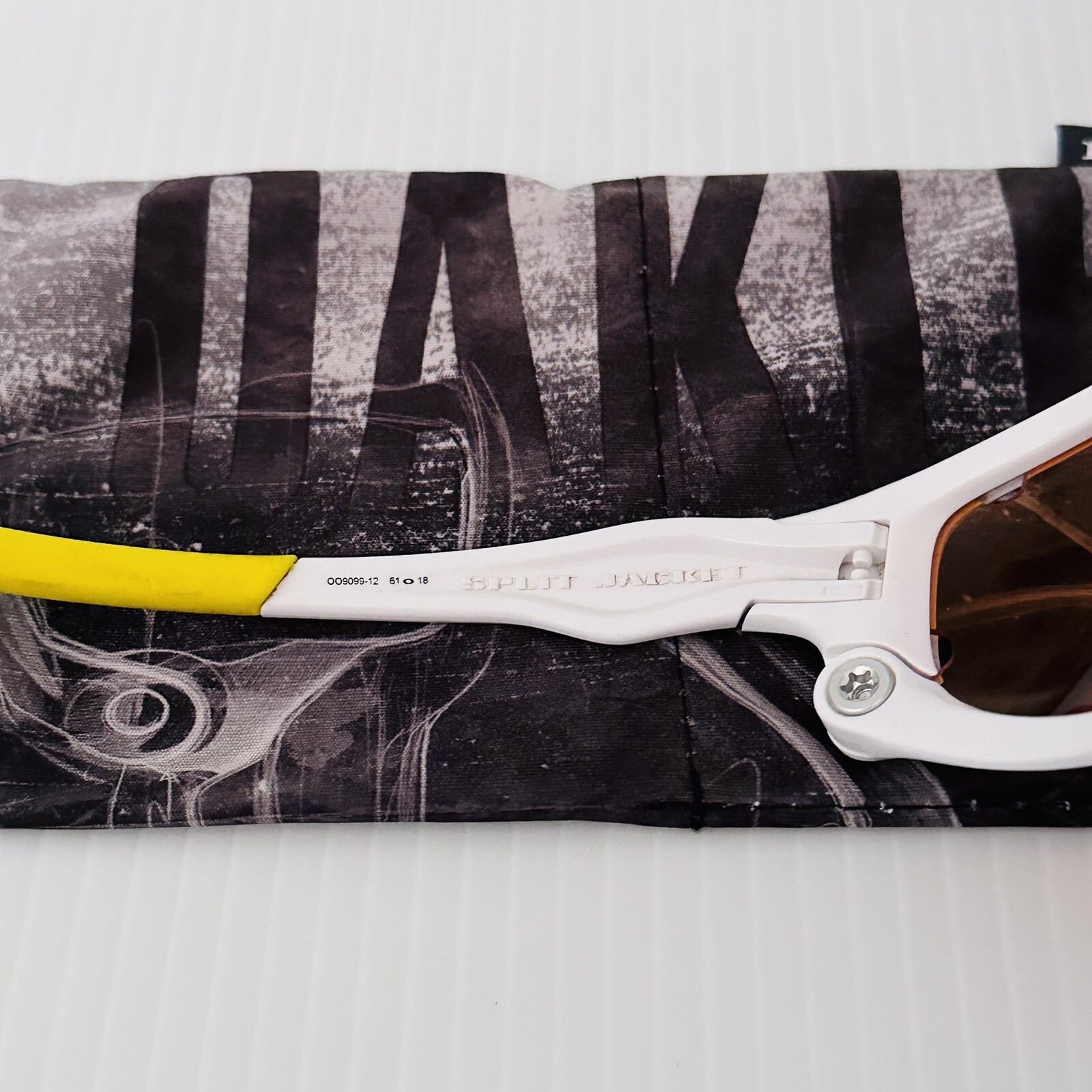 Oakley Split Jacket Sunglasses - White Frames - S… - image 9