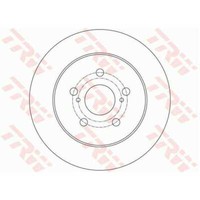 TRW 2X Bremsscheibe Hinten 259 Voll FüR Toyota Verso S _P12_ NLP12_