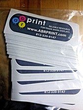 Custom Stickers - 100 Count Run - Printing Services Offered
