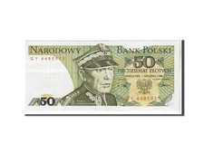 #109403 Banknote, Poland, 50 Zlotych, 1988, KM:142c, AU(55-58)