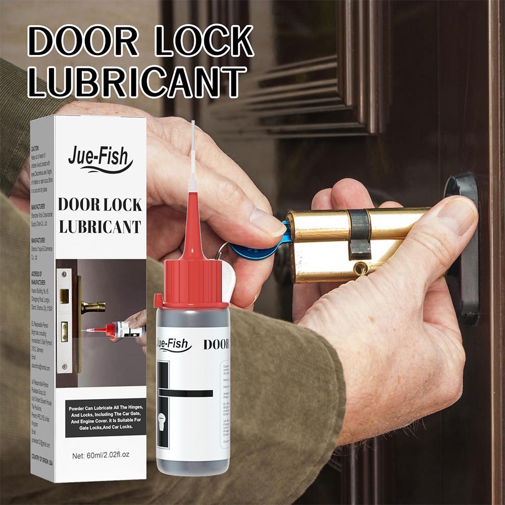 60ml Door Graphite Lock Lubricant Cylinder Oilfree Powder Doors Hoods