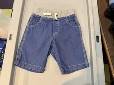 boys mini boden cargo shorts blue size 5