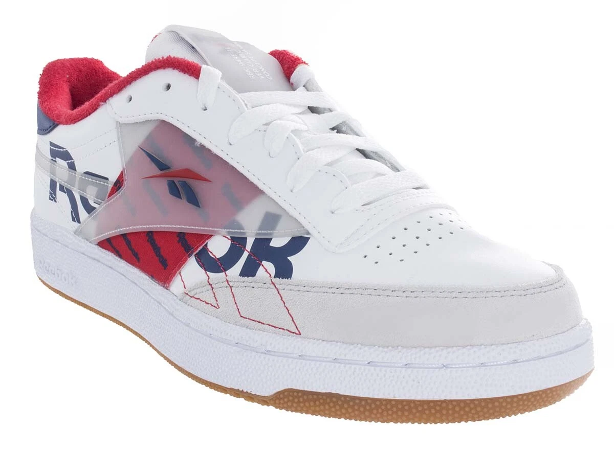 Reebok club c 85 hombre clearance rojas