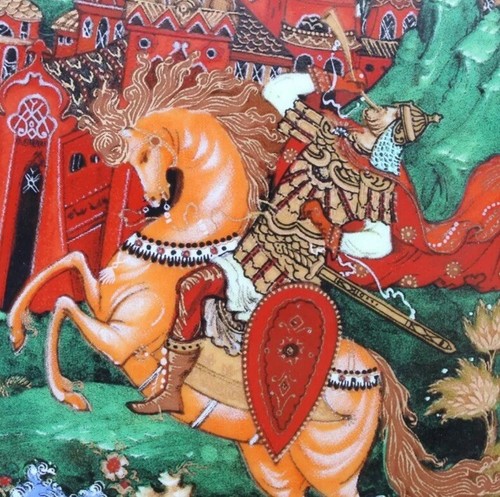 Vinogradoff Porcelain 1988 Collector Plate Ruslan And Ludmilla Russian Legends - Picture 6 of 6