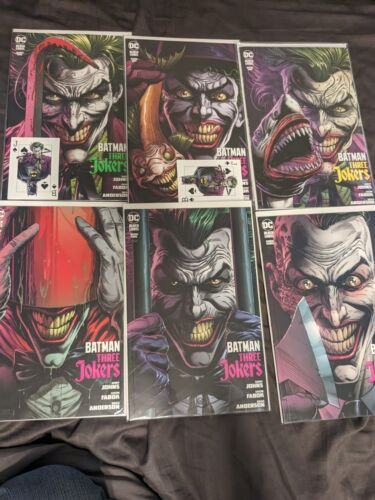 BATMAN: THREE JOKERS #1, 2, 3 FULL SET  DC, NM-  2020 6 Book lot Full card set - 第 1/8 張圖片