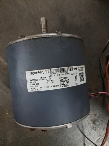 GE 5KCP39LGV521S Condenser Fan Motor X70671889 1/6HP 200/230V 825 RPM used