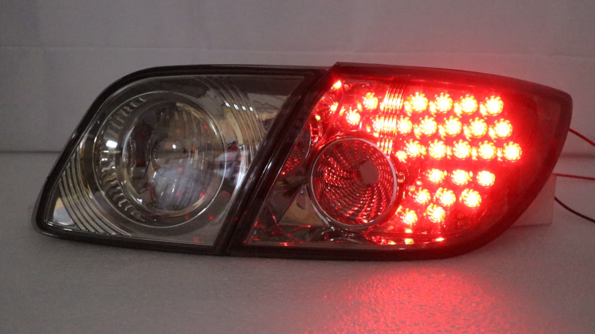 New Smoke LED Tail lights Pair for MAZDA 3 5 doors Hatch Wagon