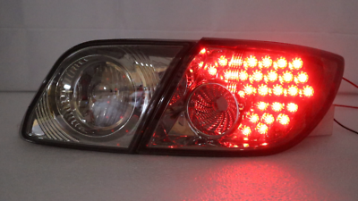New Smoke LED Tail lights Pair for MAZDA 3 5 doors Hatch Wagon