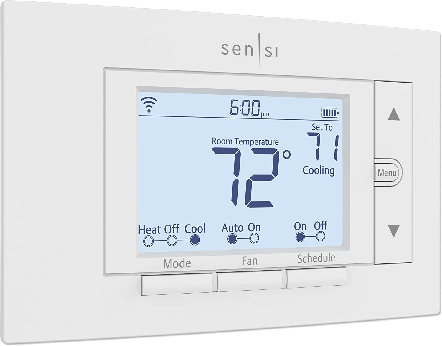 Sensi Smart Thermostat, 100 Years of Expertise, Wi-Fi, Data Privacy, Programmabl-image