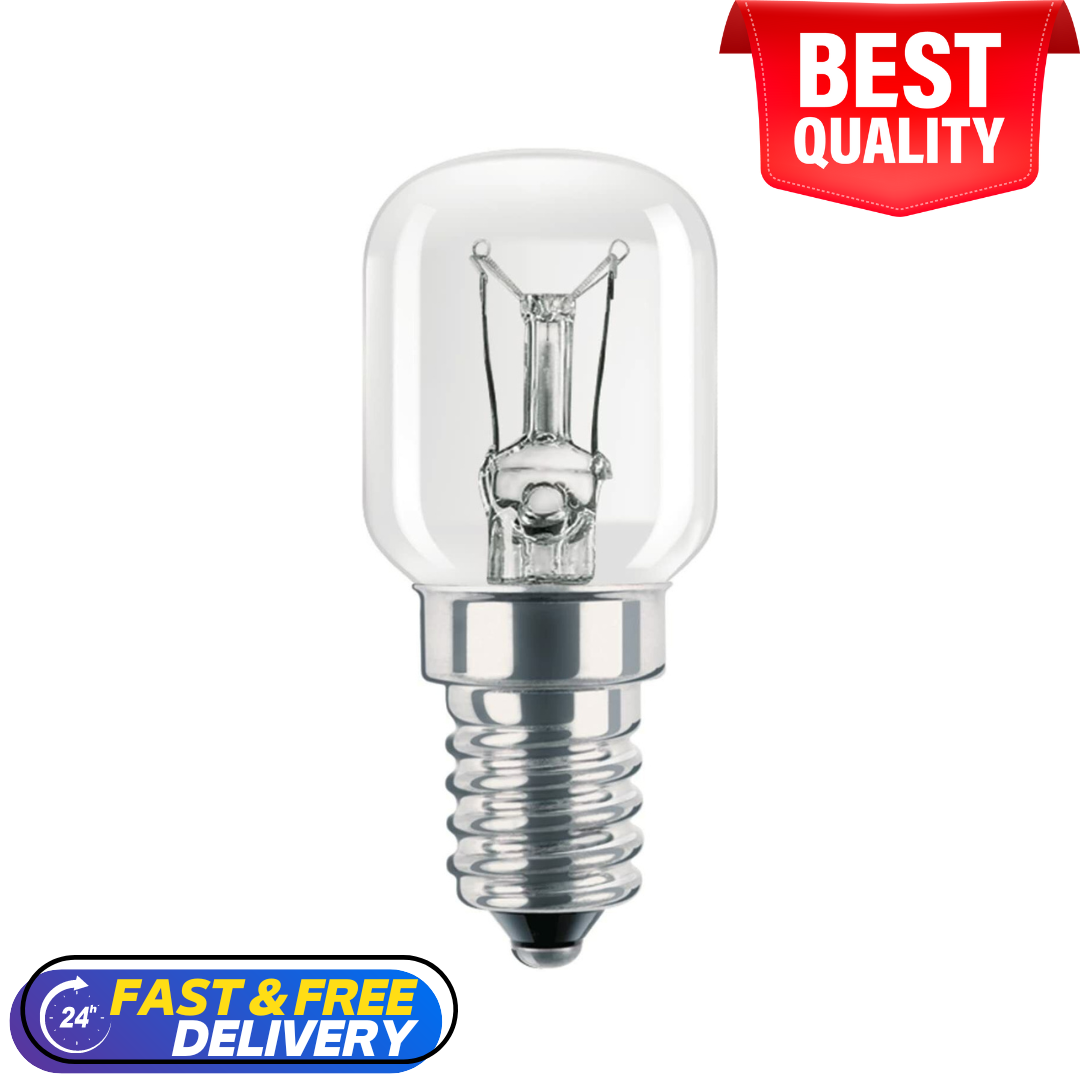 Hotpoint Beko Indesit Fridge Freezer Light Bulb - 15W E14 Small Screw Fitting Lamp