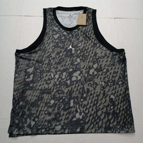 Men's Nike Jordan Dri-Fit Sleeveless Tank Top Mesh Jersey Men's 2XL FN5854-010