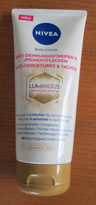 2 x Nivea Bodycreme Luminous Anti-Dehnungsstreifen  200 ml  NEU!