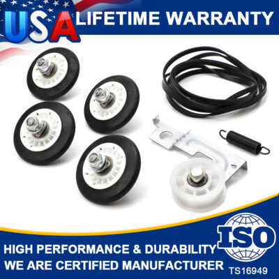 Upgraded Dryer Roller Repair Kit For Kenmore & LG Dryers – Model 4581EL2002C