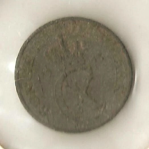 1943 DENMARK ZINC Coin 2 ORE - WWII - Image 2 of 2