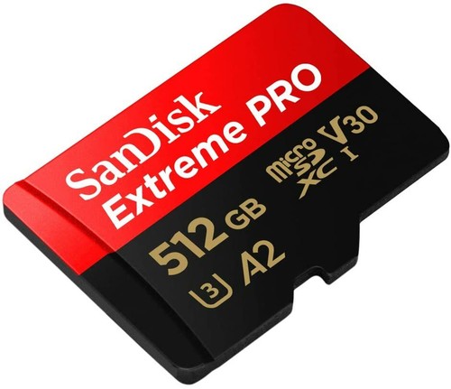 Micro SD Extreme Pro SanDisk 128GB 400GB 512GB Memory Card 4K UHD A1 A2 170Mb/s - Picture 19 of 22