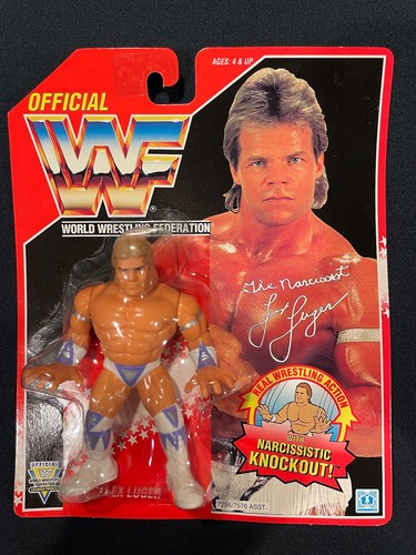 1993 Lex Luger WWF WWE Hasbro Wrestling Figure Ser...