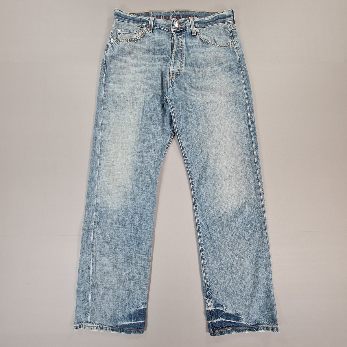 LEVI’S リーバイス 501 デニムパンツ W32 L34 ヴィンテージ 80s USA製 Levi'sリーバイス 501 ケミカルウォッシュ デニム