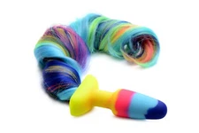 Tailz Unicorn Tail Anal Butt Plug Roleplay Sex Toy Phthalate Free Multicolor