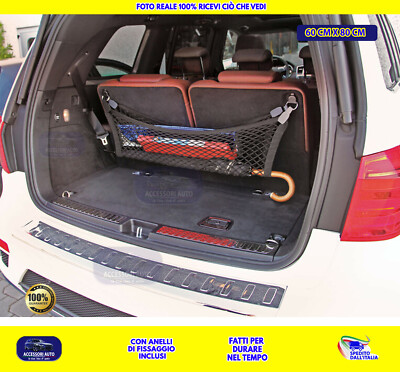 Rete Organizer Per Auto - Tasca Portaoggetti Autoadesiva 25.9x12.2cm - Foto 4