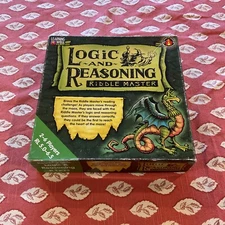 Logic and Reasoning Riddle Master, Grade Reading Levels 3.5-5.0 Homeschool Games