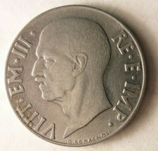 1940 ITALY 20 CENTESIMI - Fascist Era - Free Shipping - WW2 ITALY BIN