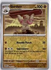 Gurdurr 104/167 Reverse Holo Twilight Masquerade Pokemon TCG