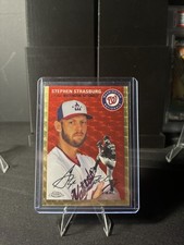 2023 Topps Chrome Platinum Anniversary Stephen Strasburg #328 SuperFractor 1/1