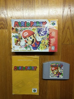 Mario Party N64 Authentic CIB (Nintendo 64, 1999) Complete Good Shape