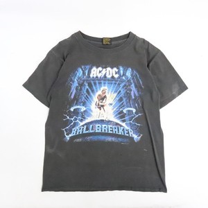 T-shirt Vintage AC/DC Années 90 - Taille L Homme, Noir, Occasion Très Bon état