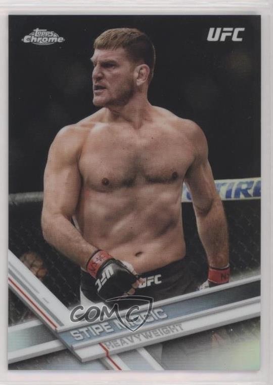 2017 Topps Chrome UFC Refractor Stipe Miocic #19 0ko