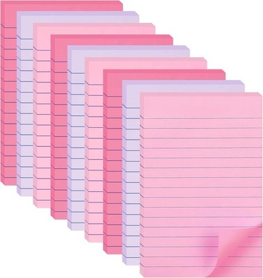 Lined Stiy Notes in Post Stiy Notes with Lines, Lar Ruled Post
