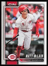2026 Topps Series 1 Celebration Matt McLain #81 Cincinnati Reds