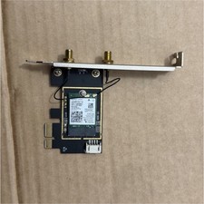 Intel 3168NGW Wireless Adapter PCIe x1 PC Card Type I Dual Antenna