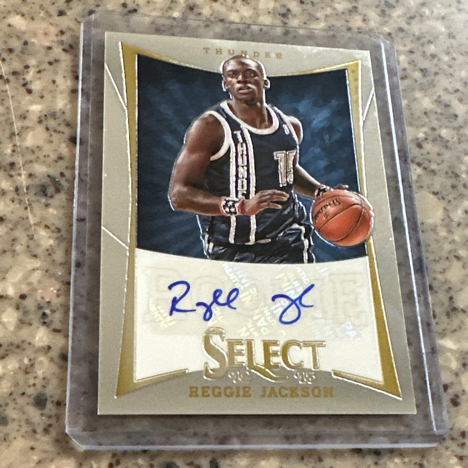 Reggie Jackson 2012-13 Panini Select Rookie-Auto 031/399 Denver Nuggets-NBA