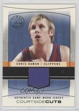 2003-04 Flair Final Edition Courtside Cuts Jerseys Green Chris Kaman #CC-CK 0o5t