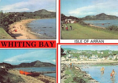 Whiting Bay Insel Arran Mehransicht Schottland Postkarte