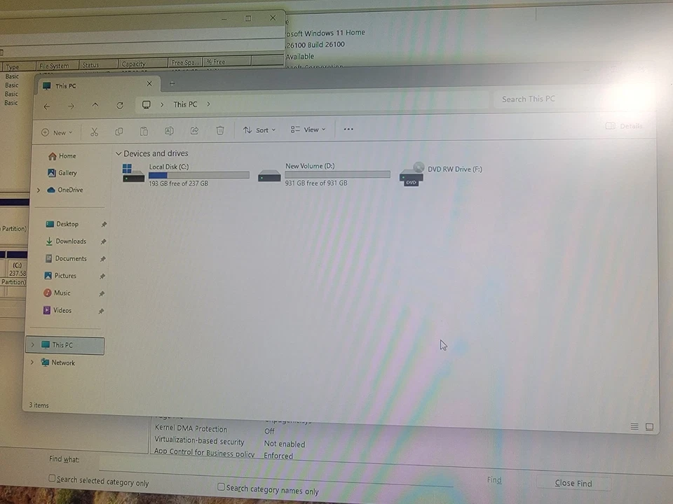 HP pavilion 590 i5-8400 16GB 256SSD 1TB HD Win11 WIFI Radeon 550 2GB Keyb Mouse  - Image 3 of 4