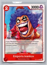 Carrying On His Will: 3rd Anniversary Tournament Cards #OP13-008 Emporio.Ivankov