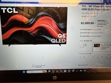 TCL 98 Inch TV  #98Q651G. New In Box