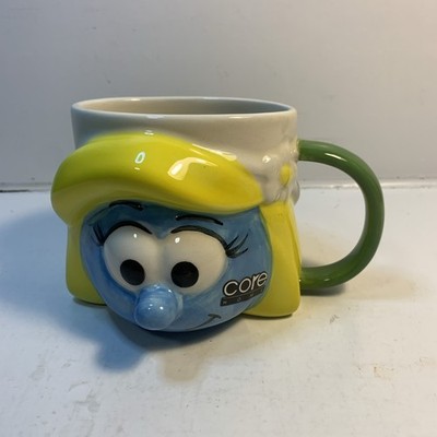 NEW!!!  14.2 oz The Smurfs Smurfette Sculpt Mug By Core Home 3D