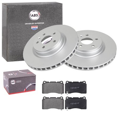 ABS BREMSSCHEIBEN 355mm + BELÄGE VORNE passend für TESLA MODEL S + MODEL X