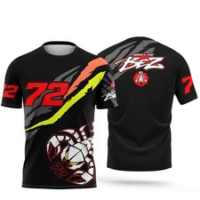 T-shirt Marco Bezzecchi n.72 Aprilia Racing MotoGP - Nuova!