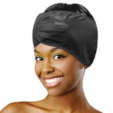 Silky Satin Hair Wrap, Luxurious Head Wraps for Black Women, Premium Silk Hair W