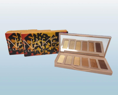 URBAN DECAY NAKED HALF BAKED EYESHADOW PALETTE 0.02 OZ NWB LOT OF 2